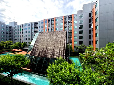 Condos for rent 700 Year Sports Arena Chiang Mai : 🌺🏢 Escent Ville for Rent | Room 270 | 3rd Floor | Building B | Convenient Location in Chiang Mai