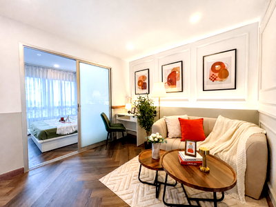 ขายคอนโด : ✅ ขาย คอนโด The Trust Residence รัชดา-พระราม 3 ทิศตะวันออก วิวไม่บล็อก ฟรีโอน - 094-478-8263