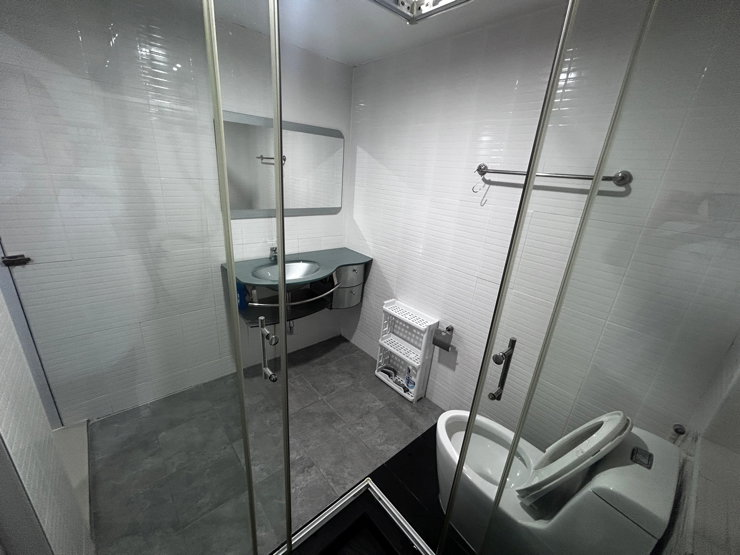 รูป  ห้องชุดคอนโดให้เช่า สูงเนิน PM Condo อาคาร 1 ชั้น 7 ขนาดห้อง 36 ตรม. เฟอร์นิเจอร์ แน่น-ครบ - รูปที่ 12/15