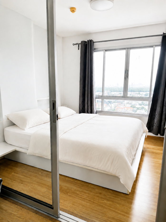 รูป ✅ ขาย คอนโด The Trust Residence รัชดา-พระราม 3 ชั้น 31 วิวเจ้าพระยา -  1.79 ล้านบาท 📞  0944788263 - รูปที่ 5/8