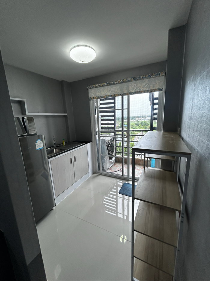 รูป  ห้องชุดคอนโดให้เช่า สูงเนิน PM Condo อาคาร 1 ชั้น 7 ขนาดห้อง 36 ตรม. เฟอร์นิเจอร์ แน่น-ครบ - รูปที่ 5/15