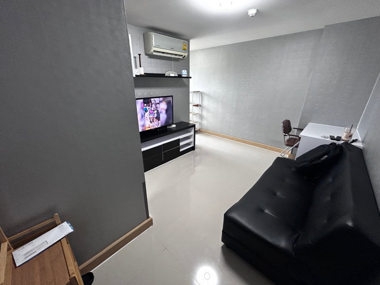 รูป  ห้องชุดคอนโดให้เช่า สูงเนิน PM Condo อาคาร 1 ชั้น 7 ขนาดห้อง 36 ตรม. เฟอร์นิเจอร์ แน่น-ครบ - รูปที่ 1/15