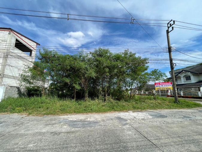 Land for sale, 75 sq wah, Khlong Sam Wa