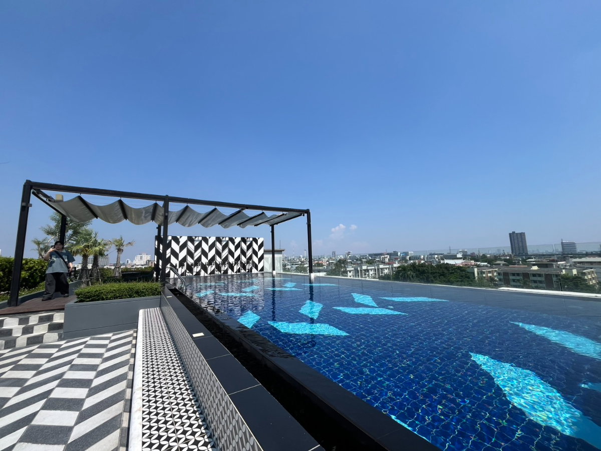 รูป 🏡 ขายคอนโด CYBIQ Ramkhamhaeng 24 - Rama 9 💰 ราคาพิเศษเพียง 2.70 ล้านบาท - รูปที่ 20/22