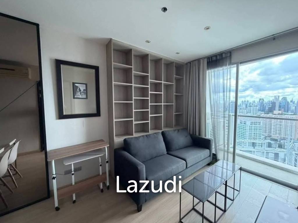 รูป 60.56 sqm high-floor 2-bedroom condo in Le Luk Phra Khanong Nuea Bangkok - รูปที่ 2/8