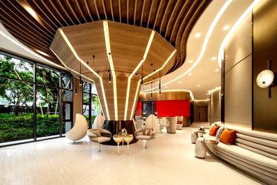 Condos for sale : Aspire Sukhumvit-Rama 4, big room for families, 55 sq m, 2 bedrooms, ready to move in + free transfer fee.