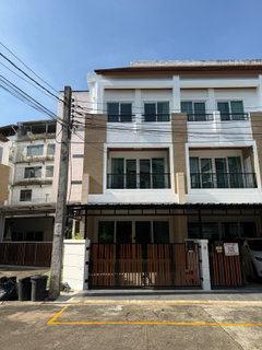 รูปภาพ rent: 25,000 THB/month. 3-story townhome, Baan Klang Muang Suk Sawat