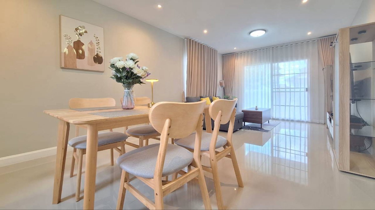 รูป ให้เช่า🏠กาญจน์กนกวิลล์ 14,สันกำแพง  3ห้องนอน 3 ห้องน้ำ  เฟอร์นิเจอร์ และเครื่องใช้ไฟฟ้าครบ  - รูปที่ 24/25