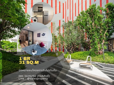 Aspire Sukhumvit-Rama 4 พร้อมย้ายเข้าอยู่! 1 Bedroom 31 ตร.ม. ทำเลดี เฟอร์ครบ + ฟรีค่าโอน
