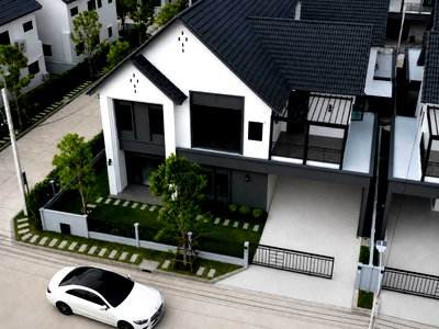 เช่าบ้านเดี่ยว บางพลี สมุทรปราการ : บ้านให้เช่า CENTRO Bangna Phase 2 พร้อมเข้าอยู่สนใจติดต่อ Line @goodmanpro หรือโทร 0999029