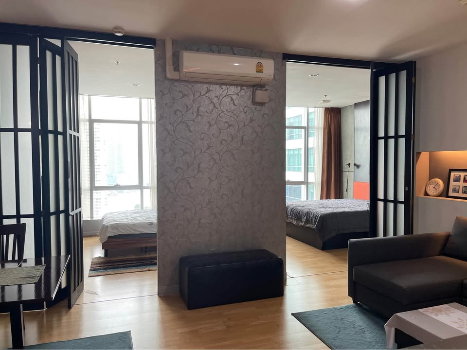 รูป (Code RR002) FOR RENT Baan Sathorn Chaophraya พื้นที่ 75 ตร.ม. 🛏️ 2 ห้องนอน 🛁 1 ห้องน้ำ 🏢 ชั้น 25 - รูปที่ 6/11