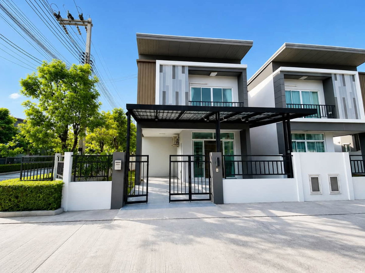 รูป ให้เช่าบ้านแฝดหลังมุม ม.ทริโอทาวน์ อัสสัมชัญ ศรีราชา - รูปที่ 13/21