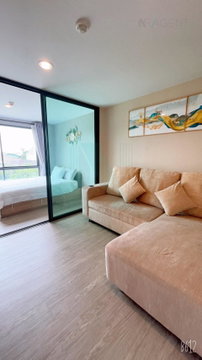 For Rent Condo POLIS CONDO SUKSAWAT 64 Building 1, Floor 4,1 bed room, Room size 28 sqm