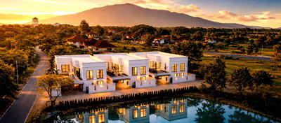 บ้านเดี่ยว เชียงใหม่ : พลูวิลล่าหรู เชียงใหม่ Shevadee Lake View ทำเลทอง เพียง 3 ยูนิตเท่านั้น 