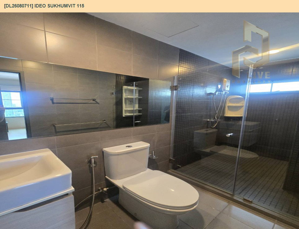 รูป DL26080711 ให้เช่าคอนโด ไอดีโอ สุขุมวิท 115 (IDEO Sukhumvit 115 ) ใกล้ BTS ปู่เจ้า พร้อมเข้าอยู่ โทรด่วน 0638692663 LineID @952jdxxk - รูปที่ 10/11