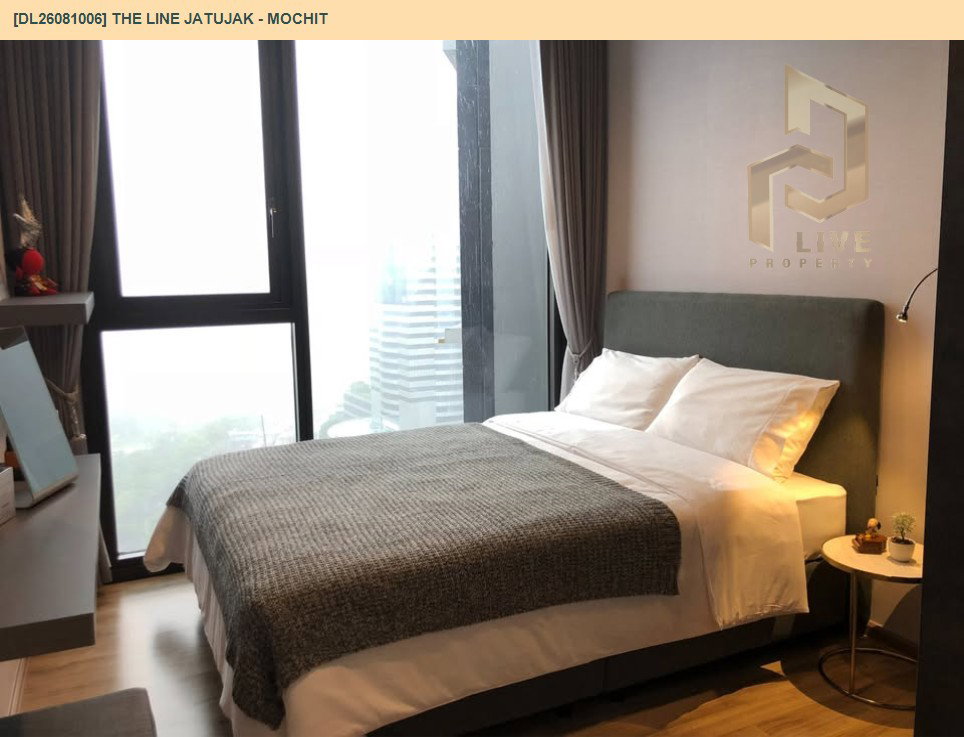 รูป DL26081006 ให้เช่าคอนโด เดอะ ไลน์ จตุจักร - หมอชิต (THE LINE Jatujak - Mochit) ใกล้ BTS สวนจตุจักร พร้อมเข้าอยู่ โทรด่วน 0614453194 LineID @952jdxxk - รูปที่ 2/7