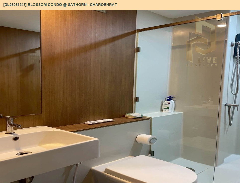 รูป DL26081543 ขายคอนโด บลอสซั่ม คอนโด แอท สาทร - เจริญราษฎร์ (Blossom Condo @ Sathorn - Charoenrat) ใกล้ BTS สุรศักดิ์ พร้อมเข้าอยู่ โทรด่วน 0638692663 LineID @952jdxxk - รูปที่ 7/7