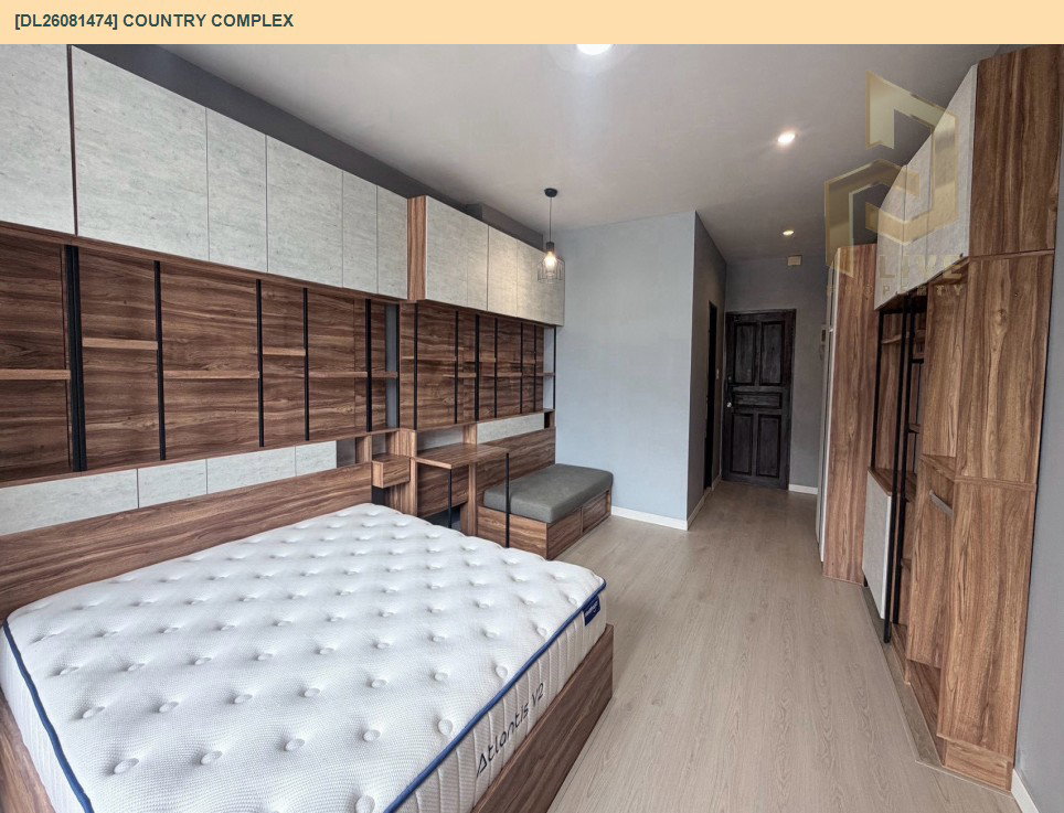 รูป DL26081474 ขายคอนโด คันทรี คอมเพล็กซ์ (Country Complex) ใกล้ BTS บางนา พร้อมเข้าอยู่ โทรด่วน 0638692663 LineID @952jdxxk - รูปที่ 4/9