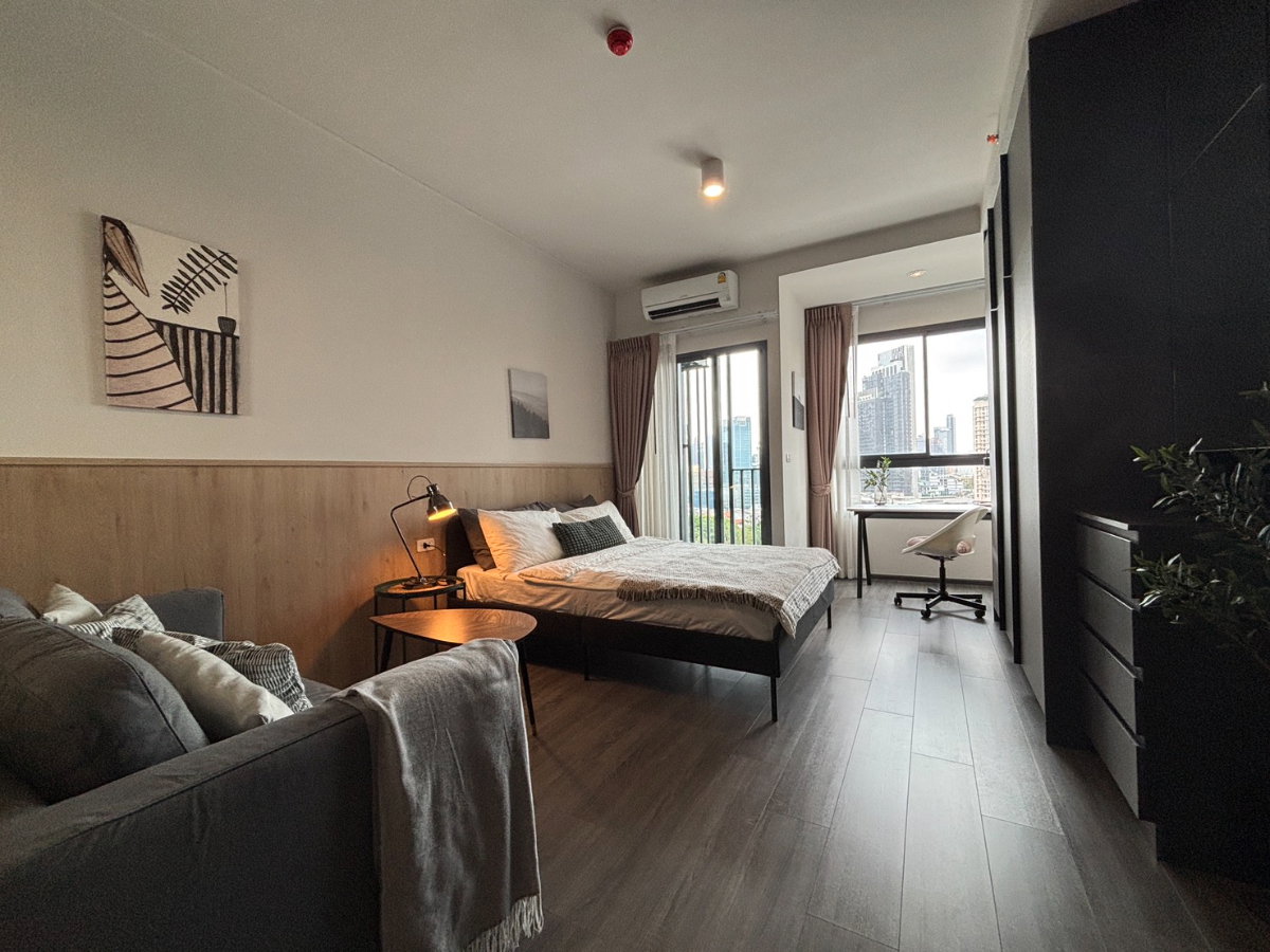รูป ให้เช่า 🌟IDEO Sukhumvit Rama 4 🌟Studio 🛏️ขนาด 30.17 ตร.ม สามารถเดินไป BTS พระโขนงได้🚅 - รูปที่ 3/11