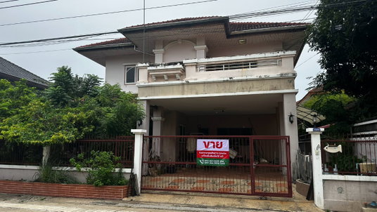 ขายบ้านเดี่ยว 2 ชั้น 89 ตร.วา./193 ตร.ม. หมู่บ้านจุฑาภา นาวงประชาพัฒนา (ดอนเมือง) โครงการคุณภาพ เงียบสงบ ใกล้สนามบินดอนเมือง เพียง 6,000,000 บาท