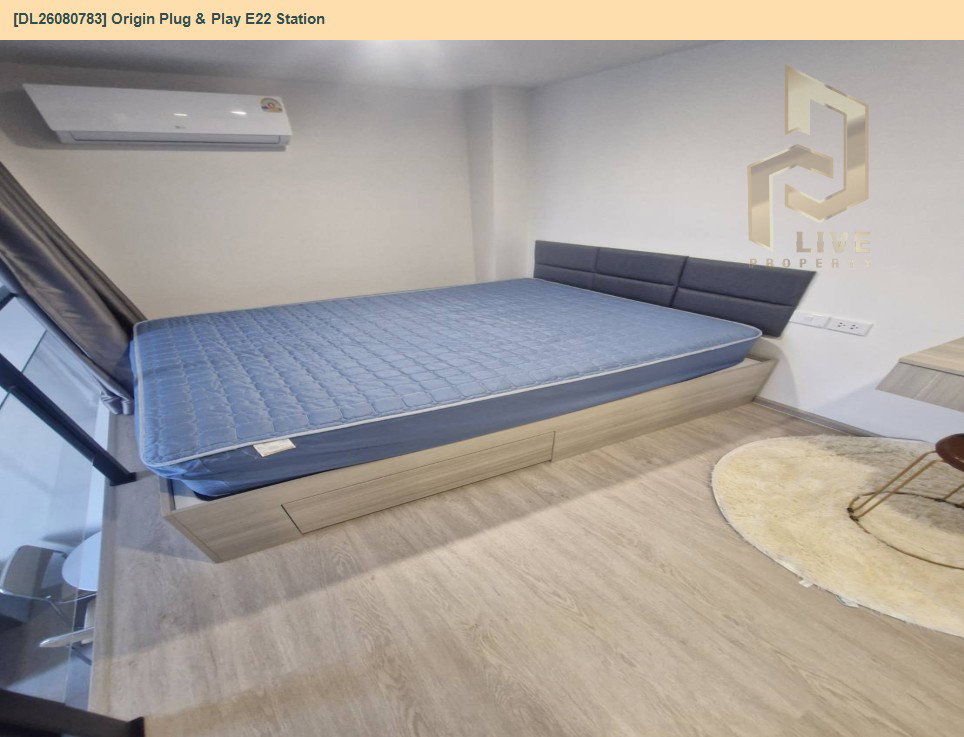 รูป DL26080783 ให้เช่าคอนโด ออริจิ้น ปลั๊ก แอนด์ เพลย์ อี 22 สเตชั่น  (Origin Plug & Play E22 Station) ใกล้ BTS สายลวด พร้อมเข้าอยู่ โทรด่วน 0653619502 LineID @952jdxxk - รูปที่ 14/14
