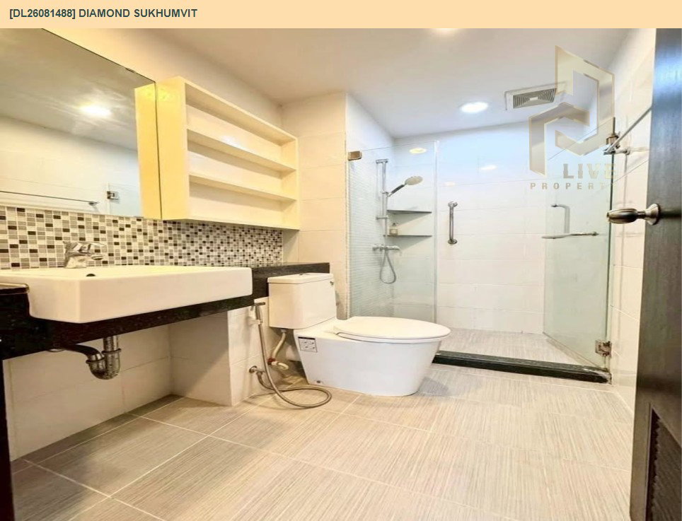 รูป DL26081488 ให้เช่าคอนโด ไดมอนด์ สุขุมวิท (Diamond Sukhumvit) ใกล้ BTS อ่อนนุช พร้อมเข้าอยู่ โทรด่วน 0614453194 LineID @952jdxxk - รูปที่ 5/9