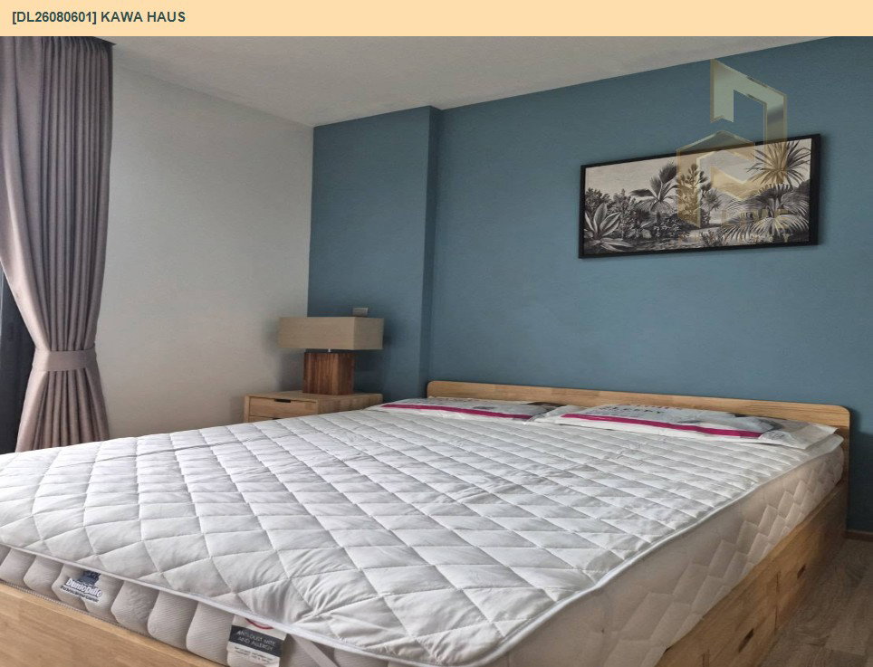 รูป DL26080601 ให้เช่าคอนโด คาวะ เฮาส์ (KAWA HAUS) ใกล้ BTS อ่อนนุช พร้อมเข้าอยู่ โทรด่วน 0638692663 LineID @952jdxxk - รูปที่ 3/8