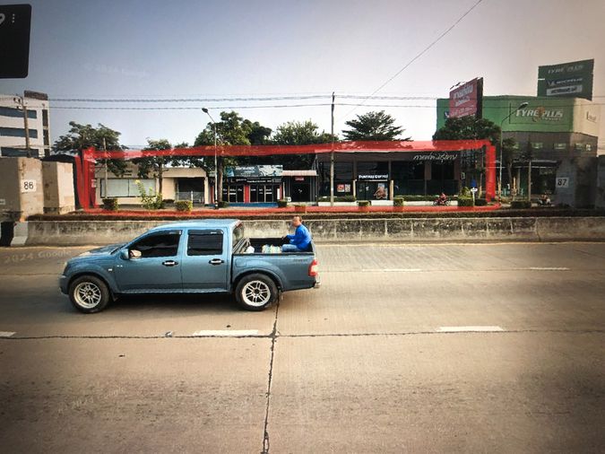 Land for sale, 221.7 sq wah, Lat Phrao