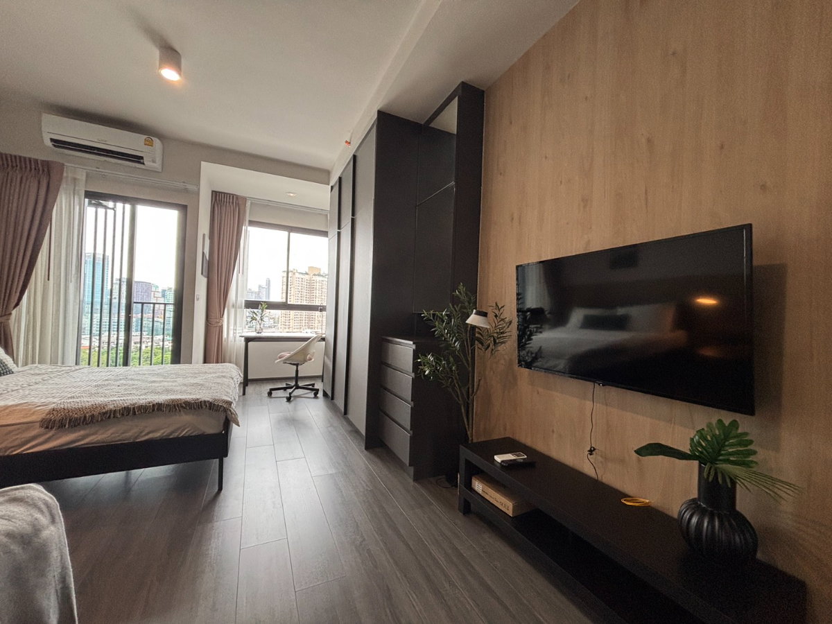 รูป ให้เช่า 🌟IDEO Sukhumvit Rama 4 🌟Studio 🛏️ขนาด 30.17 ตร.ม สามารถเดินไป BTS พระโขนงได้🚅 - รูปที่ 4/11