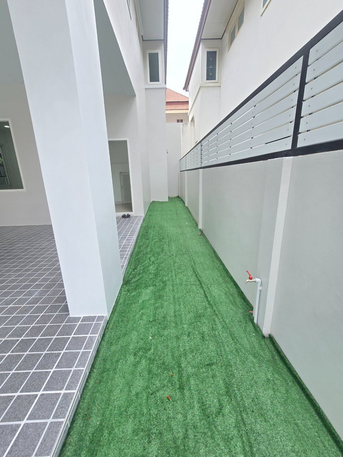 รูป บ้านแฝด ตกแต่งรีโนเวทใหม่ กว้างขวาง ทำเลดี ถนนเมน หมู่บ้าน บุณฑริก นิวสไตล์ ถนนไสวประชาราษฎร์ ลาดสวาย ลำลูกกา ปทุมธานี  - รูปที่ 6/29