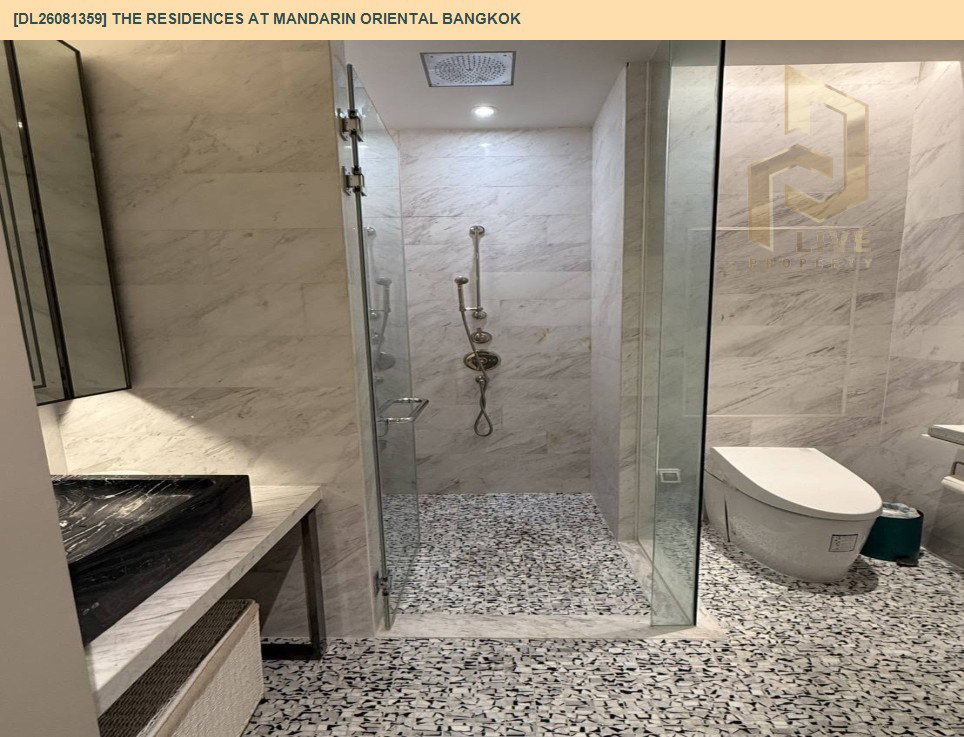 รูป DL26081359 ให้เช่าคอนโด เดอะ เรสซิเดนซ์ แอท แมนดาริน โอเรียนเต็ล กรุงเทพ (The Residences At Mandarin Oriental Bangkok) ใกล้ - พร้อมเข้าอยู่ โทรด่วน 0638692663 LineID @952jdxxk - รูปที่ 8/10
