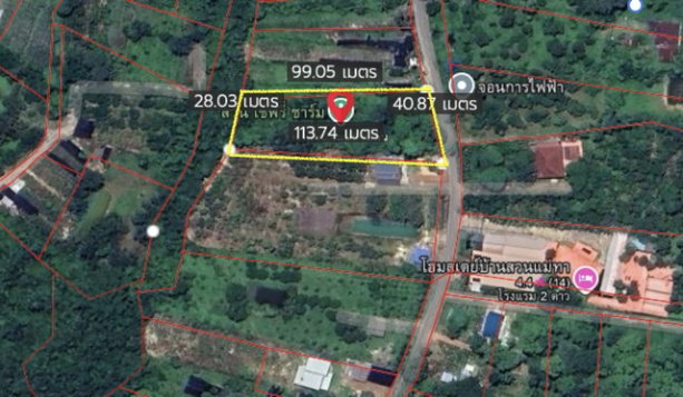 รูป ขายที่ดินสวย ปราจีนบุรี 2 ไร่ 81 วา ติดถนนลาดยาง หน้ากว้าง 40 ม. ฟรีโอน! ทำเลดีใกล้เมือง ต.ไม้เค็ด เพียง 1.65 ล้าน - รูปที่ 3/8