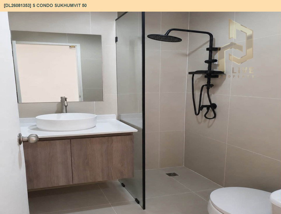 รูป DL26081353 ให้เช่าคอนโด เอส คอนโด สุขุมวิท 50 (S Condo Sukhumvit 50) ใกล้ - พร้อมเข้าอยู่ โทรด่วน 0638692663 LineID @952jdxxk - รูปที่ 12/15