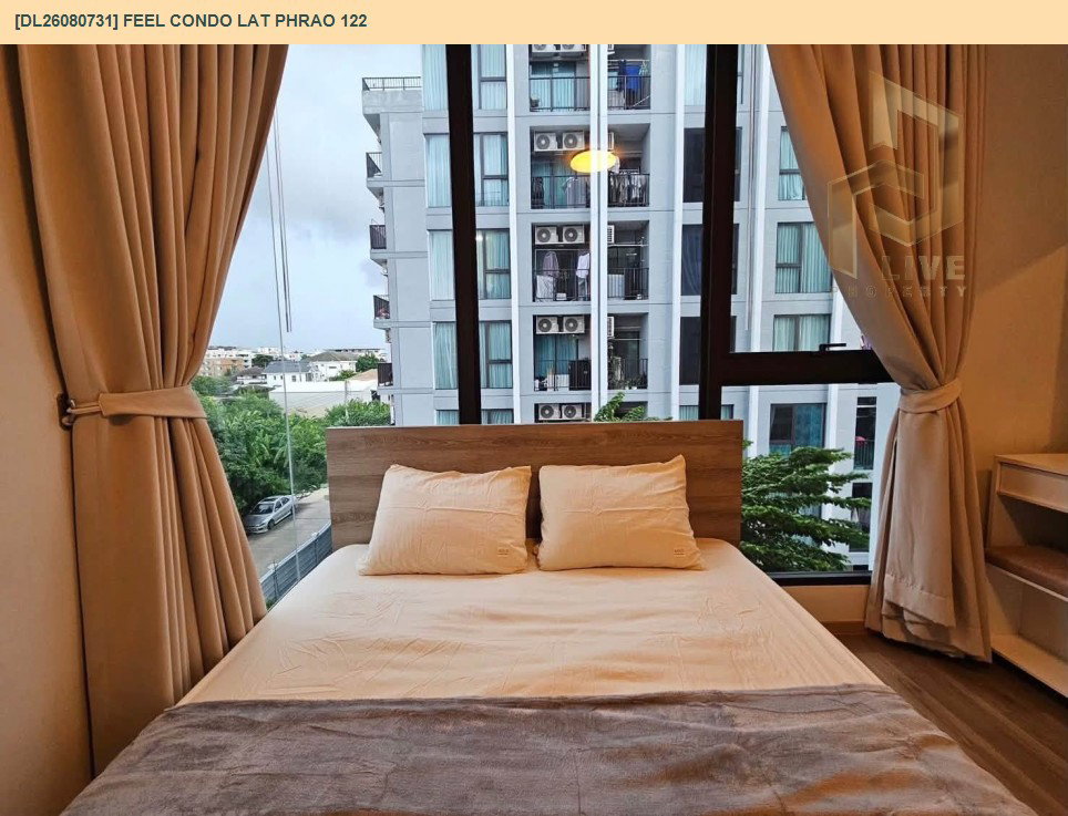 รูป DL26080731 ขายคอนโด ฟีล คอนโด ลาดพร้าว 122 (Feel Condo Lat Phrao 122) ใกล้ - พร้อมเข้าอยู่ โทรด่วน 0653619502 LineID @952jdxxk - รูปที่ 5/13