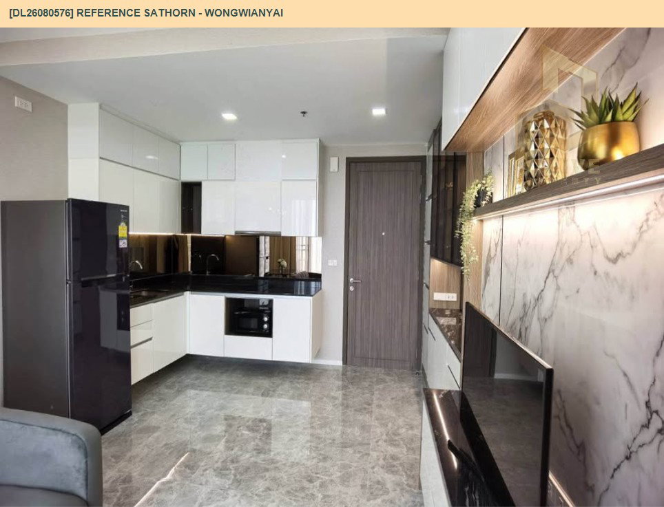 รูป DL26080576 ให้เช่าคอนโด เรฟเฟอเรนซ์ สาทร - วงเวียนใหญ่ (Reference Sathorn - Wongwianyai) ใกล้ - พร้อมเข้าอยู่ โทรด่วน 0653619502 LineID @952jdxxk - รูปที่ 2/6