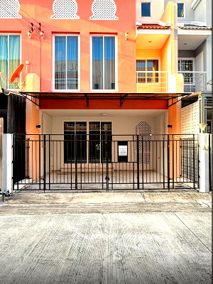 เช่าบ้านแฝด ชลบุรี : บ้านเช่าบางเเสน ใกล้ ถนนสุขุมวิท โครงการ วิลล่า มารอค บางแสน✅พร้อมเข้าอยู่ #HR0024  