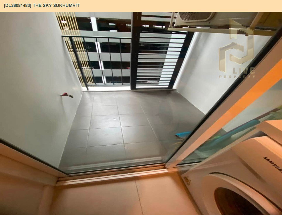 รูป DL26081483 ให้เช่าคอนโด เดอะ สกาย สุขุมวิท (The Sky Sukhumvit) ใกล้ BTS อุดมสุข พร้อมเข้าอยู่ โทรด่วน 0638692663 LineID @952jdxxk - รูปที่ 7/12