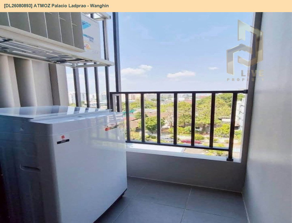 รูป DL26080893 ให้เช่าคอนโด แอทโมซ พาลาซิโอ ลาดพร้าว - วังหิน (ATMOZ Palacio Ladprao - Wanghin) ใกล้ MRT ลาดพร้าว พร้อมเข้าอยู่ โทรด่วน 0614453194 LineID @952jdxxk - รูปที่ 7/7