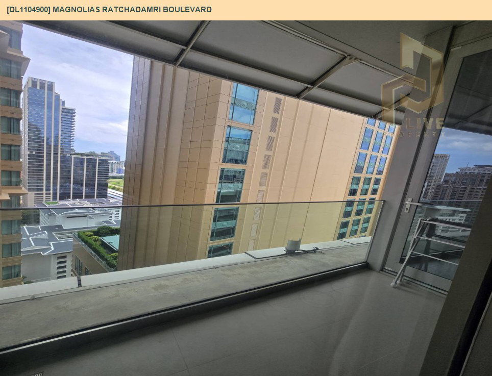 รูป DL1104900 ให้เช่าคอนโด แมกโนเลียส์ ราชดำริ บูเลอวาร์ด (Magnolias Ratchadamri Boulevard) ใกล้ BTS ราชดำริ พร้อมเข้าอยู่ โทรด่วน 0638692663 LineID @952jdxxk - รูปที่ 23/24