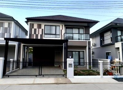 ขายบ้านเดี่ยว : 🏡✨ ขายบ้านเดี่ยว 2 ชั้น โครงการกาญจน์กนกวิลล์ 24 บ้านเปล่าพร้อมตกแต่งในสไตล์ที่คุณชอบ ✨🏡  #C2MG100190