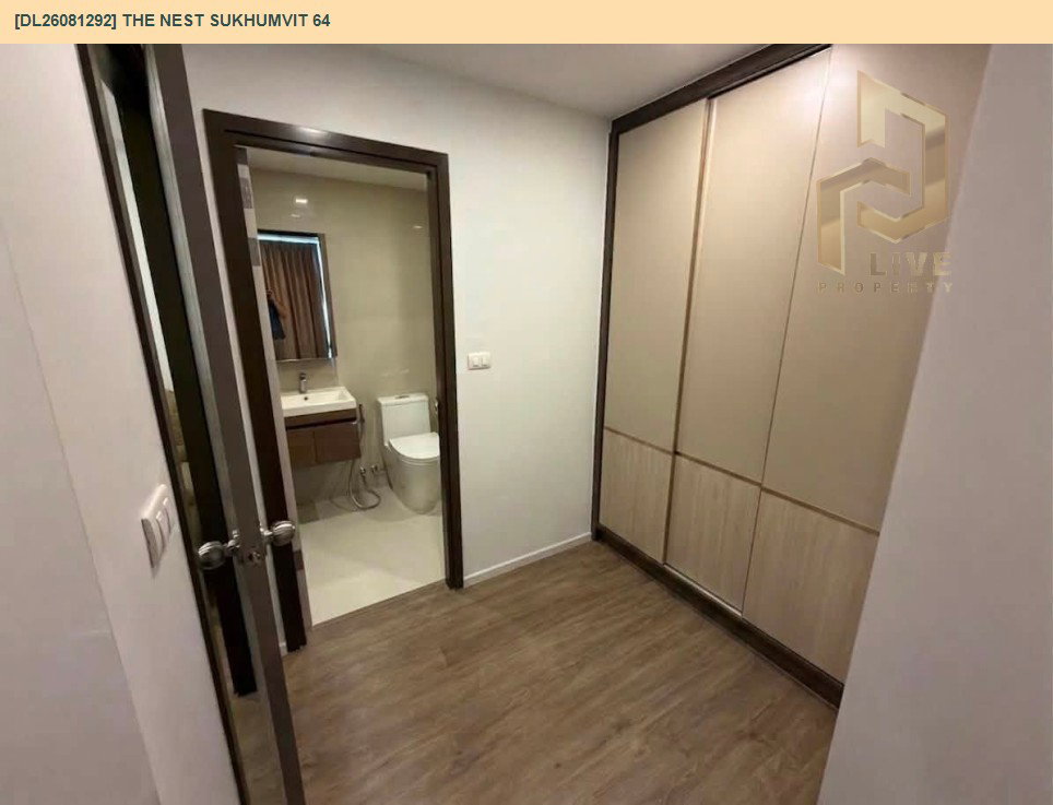 รูป DL26081292 ให้เช่าคอนโด เดอะ เนสท์ สุขุมวิท 64 (The Nest Sukhumvit 64) ใกล้ BTS ปุณณวิธี พร้อมเข้าอยู่ โทรด่วน 0638692663 LineID @952jdxxk - รูปที่ 4/6