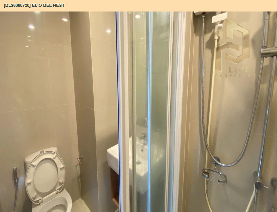 รูป DL26080720 ให้เช่าคอนโด เอลลิโอ เดล เนสท์ (Elio Del Nest) ใกล้ BTS อุดมสุข พร้อมเข้าอยู่ โทรด่วน 0653619502 LineID @952jdxxk - รูปที่ 11/11