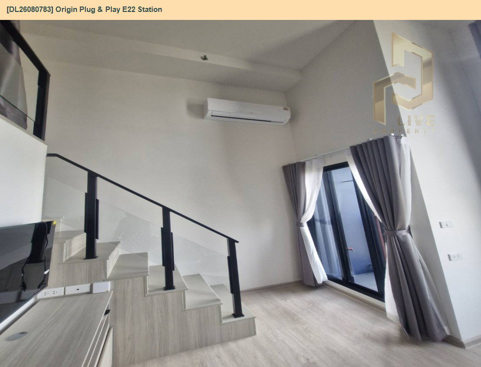 รูป DL26080783 ให้เช่าคอนโด ออริจิ้น ปลั๊ก แอนด์ เพลย์ อี 22 สเตชั่น  (Origin Plug & Play E22 Station) ใกล้ BTS สายลวด พร้อมเข้าอยู่ โทรด่วน 0653619502 LineID @952jdxxk - รูปที่ 7/14