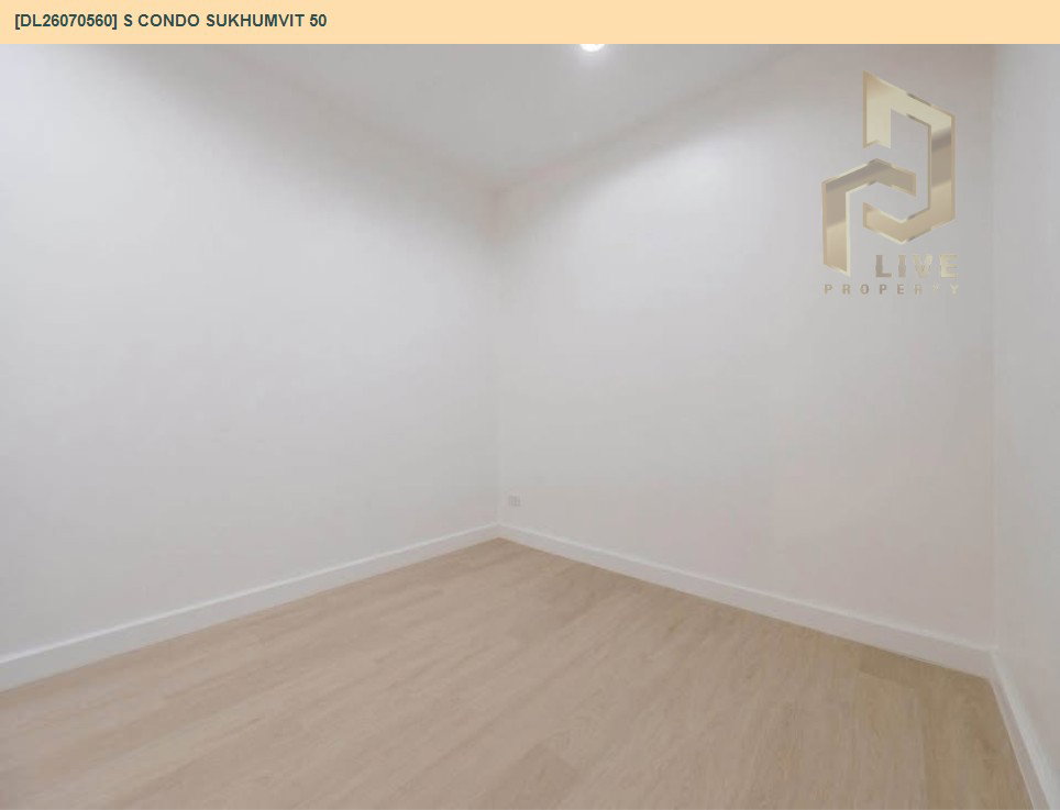 รูป DL26070560 ขายคอนโด เอส คอนโด สุขุมวิท 50 (S Condo Sukhumvit 50) ใกล้ - พร้อมเข้าอยู่ โทรด่วน 0653619502 LineID @952jdxxk - รูปที่ 15/18