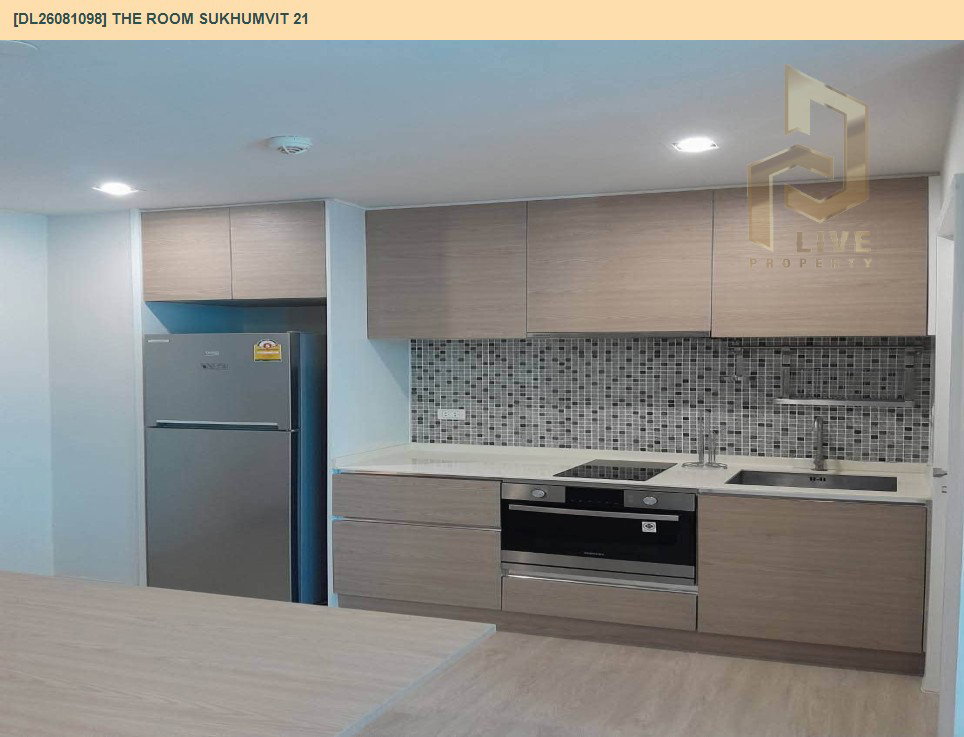 รูป DL26081098 ให้เช่าคอนโด เดอะ รูม สุขุมวิท 21 (The Room Sukhumvit 21) ใกล้ BTS อโศก พร้อมเข้าอยู่ โทรด่วน 0614453194 LineID @952jdxxk - รูปที่ 11/14