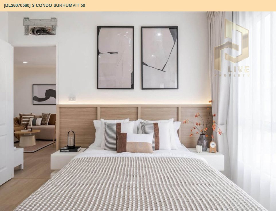 รูป DL26070560 ขายคอนโด เอส คอนโด สุขุมวิท 50 (S Condo Sukhumvit 50) ใกล้ - พร้อมเข้าอยู่ โทรด่วน 0653619502 LineID @952jdxxk - รูปที่ 12/18