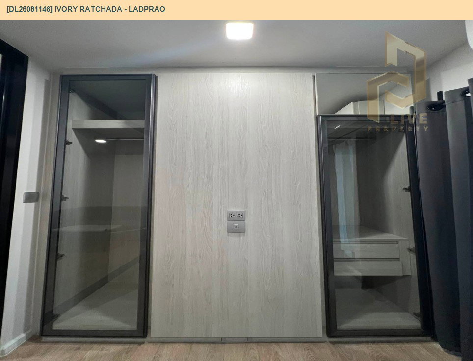 รูป DL26081146 ให้เช่าคอนโด ไอเวอรี่ รัชดา - ลาดพร้าว (IVORY Ratchada - Ladprao) ใกล้ - พร้อมเข้าอยู่ โทรด่วน 0653619502 LineID @952jdxxk - รูปที่ 4/9