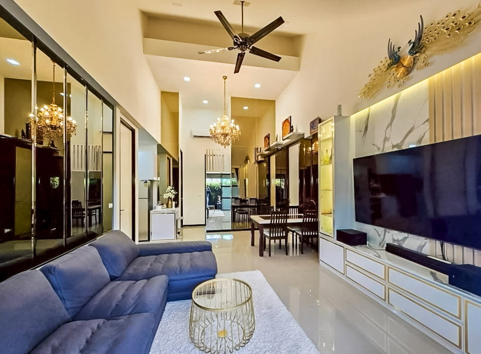รูป Beautifully Designed 2 Bedroom House for Rent Huai Yai Pattaya - รูปที่ 6/17
