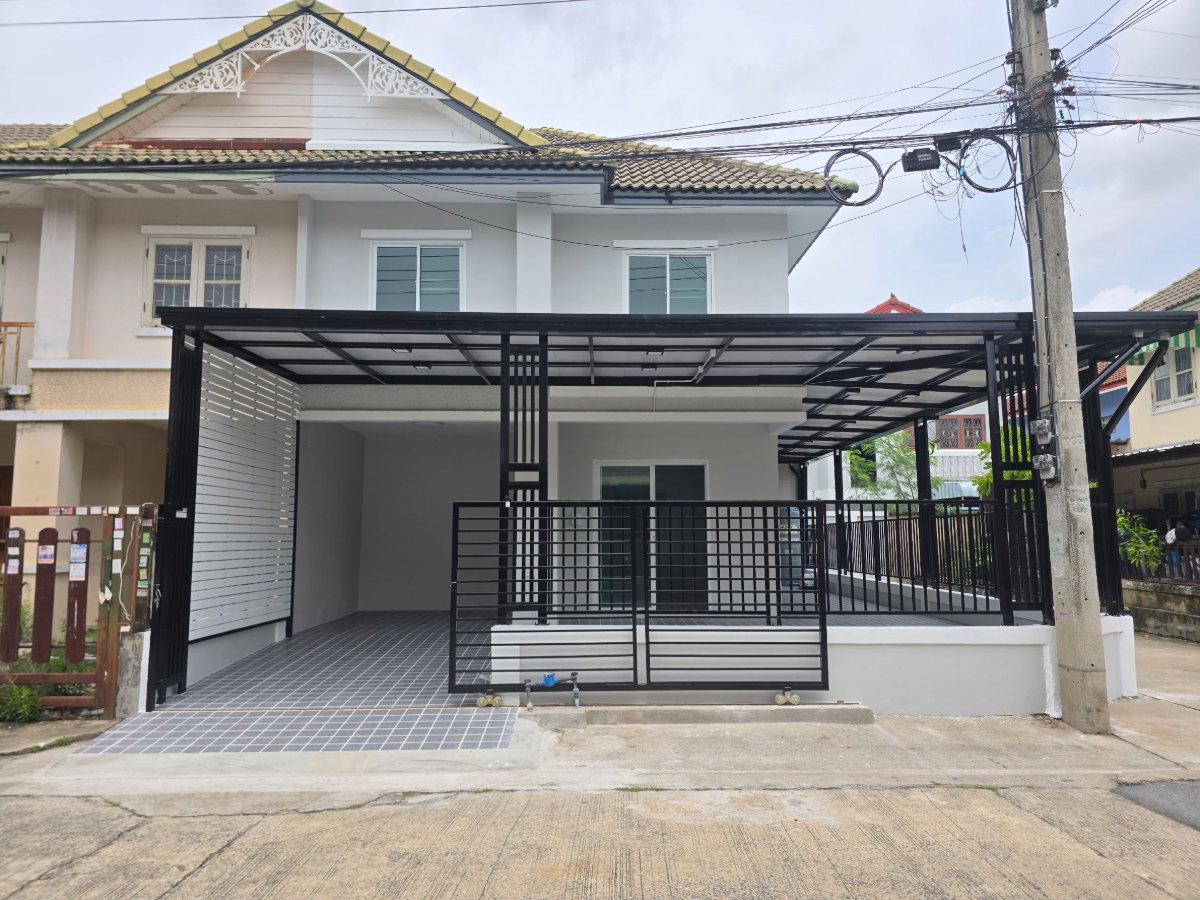 รูป ทาวน์เฮาส์ 2ชั้น ​รีโนเวทใหม่​ หลังมุม เนื้อที่เยอะ ม.พฤกษา 20 ลำลูกกา คลอง 2 ใกล้รถไฟฟ้าสีเขียว คูคต - รูปที่ 1/25