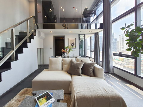 For RENT Conner Ratchathewi 1Bed Loft 50sqm Condo Near BTS Ratchathewi MBK Siam Paragon Central World